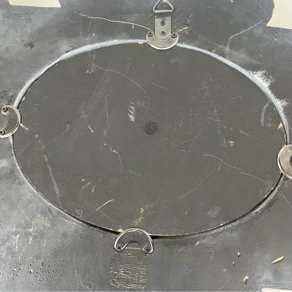 Vintage architecture medallion molded fiberglass mirror/Regency Baroque - Picture 11 of 16